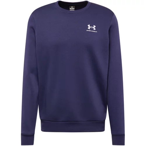 Under Armour Sportska sweater majica 'Essential' noćno plava / bijela