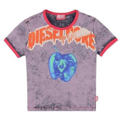 Diesel ženska logo majica DSA16825 0JQAU 3DMA Slike