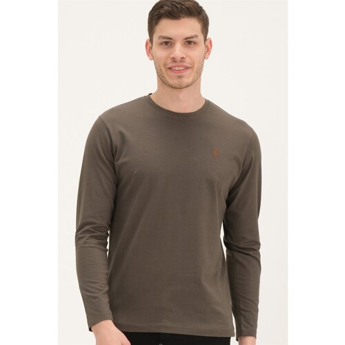 Dewberry T8588 BIKE COLLAR MEN'S SWEATSHIRT-DARK RIGHT Cene