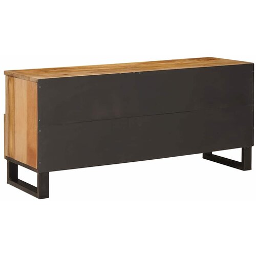  ormar s ladicama Smeđa 100 x 33 x 46 cm Čvrsto drvo manga Slike