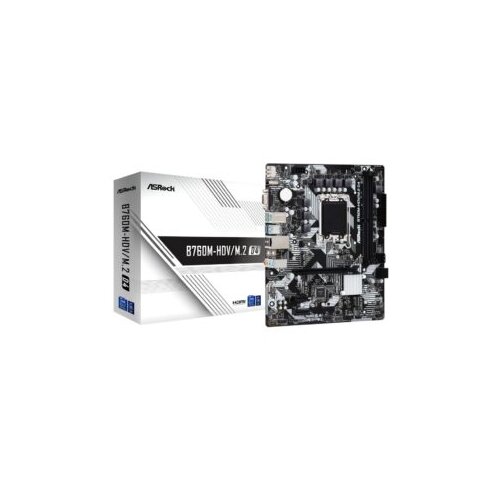 AsRock MB B760M-HDV/M.2LGA1700, 2xDDR4, 2xM.2, 4xSATARAID, HDMI, DP, mATX Cijene