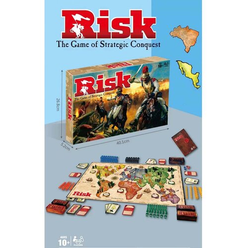  Dru&amp;scaron;tvena igra Risk &amp;ndash; Osvoji svijet, strate&amp;scaron;ka igra za 2&amp;ndash;5 igrača Slike