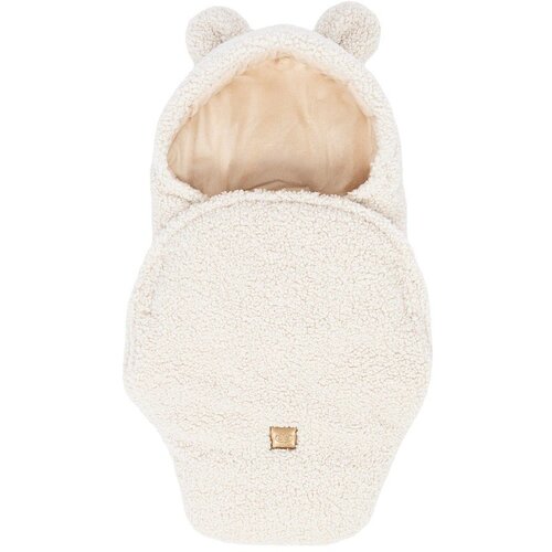 MeowBaby Kremasta dječja povojnica s janjetinom 45x80 cm - Slike