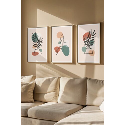 Wallity slika 3Dartsoho123, 3 dijela, 33 x 48 cm Cene