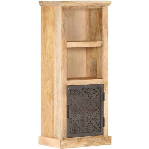  Visoka komoda s vratima 45 x 32 x 110 cm od masivnog drva manga Cijene