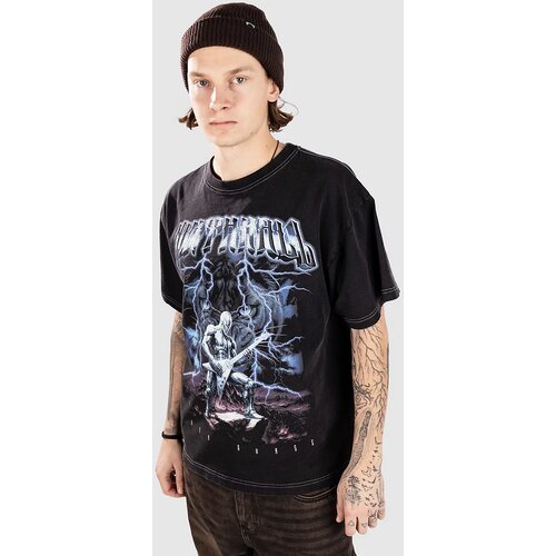 Ninth Hall Iron Surge Boxy T-shirt vintage black contrast Cene