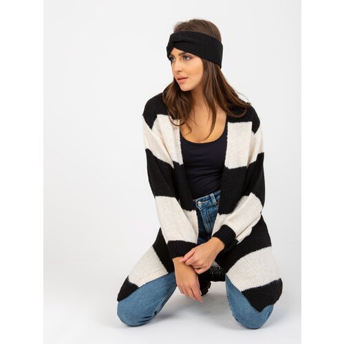 Och Bella Cardigan-TW-SW-BI-M3022.29X-white-black Slike