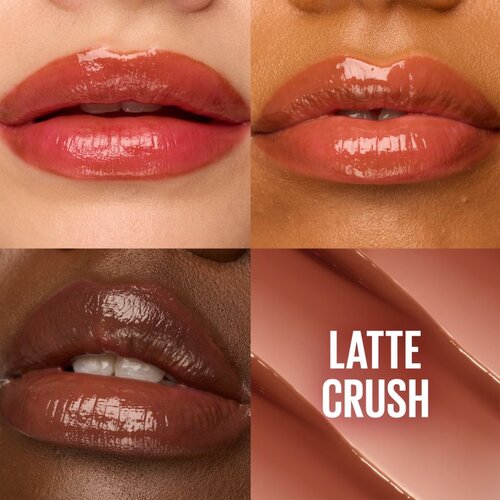 Maybelline Lifter Glaze intenzivni vlažilni balzam za ustnice z visokim sijajem odtenek 009 Latte Crush 2.8 g Slike