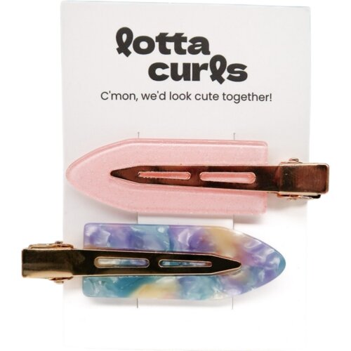 Lotta Curls Double Styling Clips - Little Glitter Cene