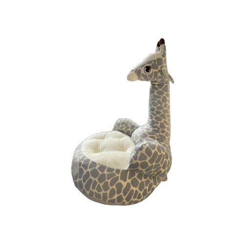 Selay fotelja pliš siva žirafa ( 433098 ) Cene