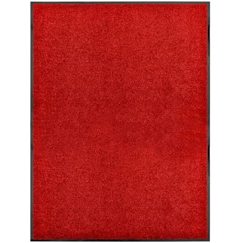  Pralni predpražnik rdeč 90x120 cm