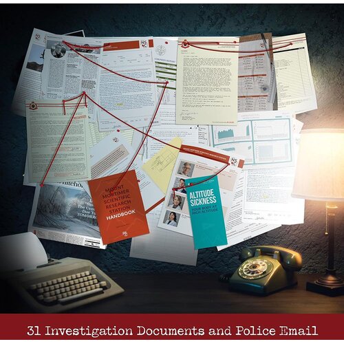  Detektivska igra - Murder on Mount Mortimer - Cryptic Killers T4 Slike