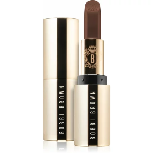 Bobbi Brown Luxe Lipstick razkošna šminka z vlažilnim učinkom odtenek Brownstone 3,8 g