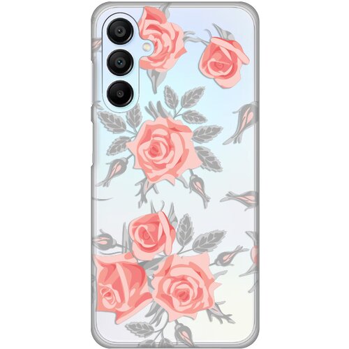 Nema Torbica Silikonska Print Skin za Samsung A156B Galaxy A15 5G Elegant Roses Cene