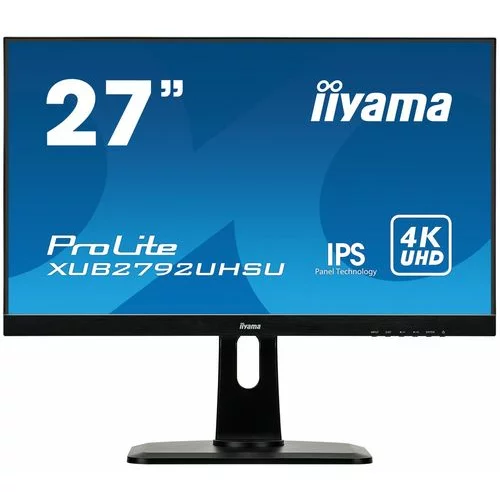 Iiyama ProLite XUB2792UHSU-B1 68,4cm (27") IPS 4K UHD zvočniki LED LCD monitor ac92141005