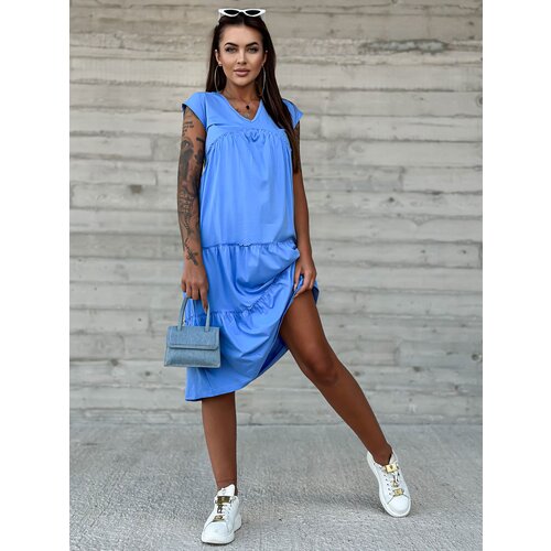 Mayflies Dress-TW-SK-2206.04P-blue Slike