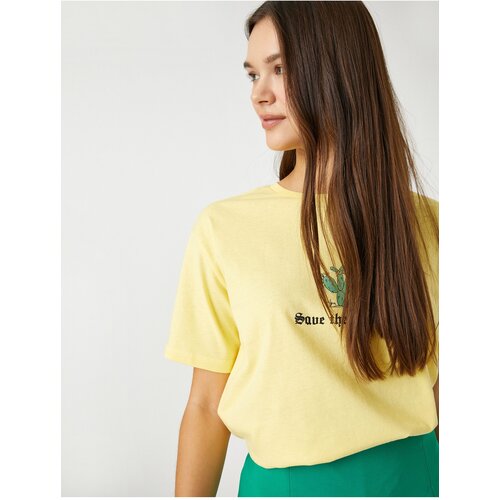 Koton T-Shirt - Yellow Slike