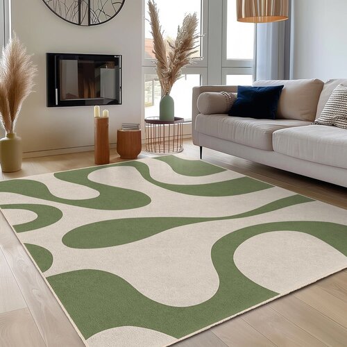 Mila Home Zelena pralna preproga 120x180 cm Matcha Latte &amp;ndash; Slike