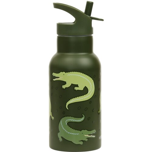 A Little Lovely Company nerjavni bidon za pijačo, 350 ml – krokodil Cene