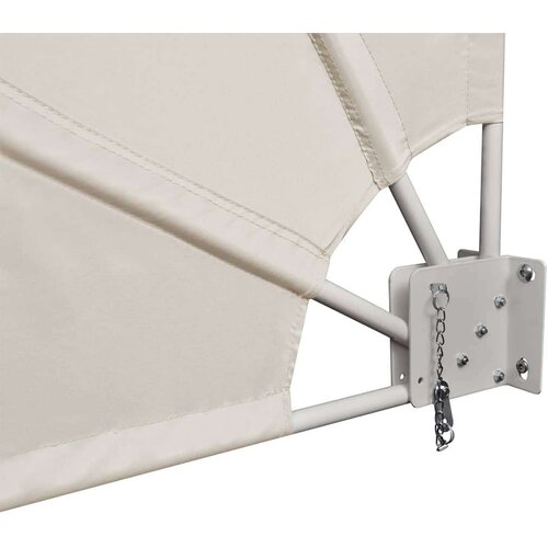  Sklopiva bočna tenda krem 160 x 240 cm - Krema 160 x 240 cm Slike