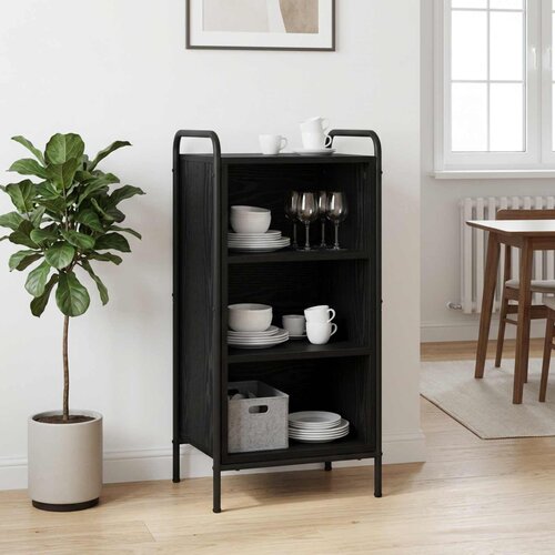  Kreveta Crni hrast 97 x 33 x 81 cm Konstruirano drvo Cijene
