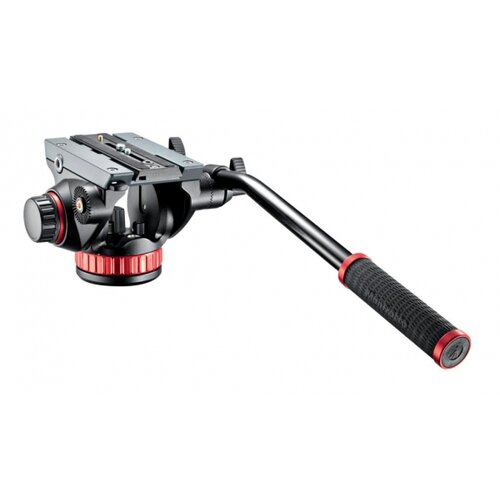 Manfrotto 502 Fluid Video glava z ravno bazo z ploščico 504PLONG, (20856198) Cene