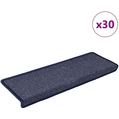  Otirači za stepenice 30 kom 65x21x4 cm sivi i plavi Cijene