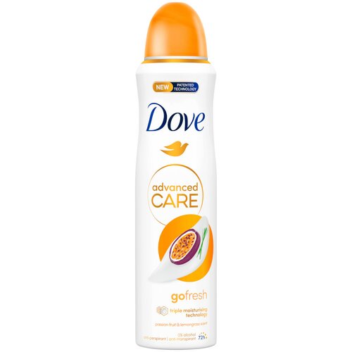 Dove passfruit&lemon advance care dezodorans u spreju 150ml Slike