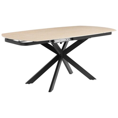 P & B Raztegljiva Miza Senna, Bež, 120-180x90 Cene
