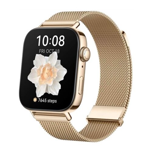 Huawei WATCH FIT 3 | Smart watch | GPS (satellite) | AMOLED | Waterproof | Gold Slike