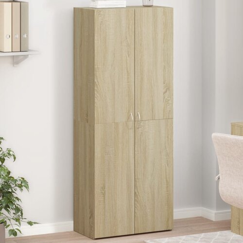 VidaXL Ormarić za spise boja hrasta 60x32x153 cm od konstruiranog drva Slike