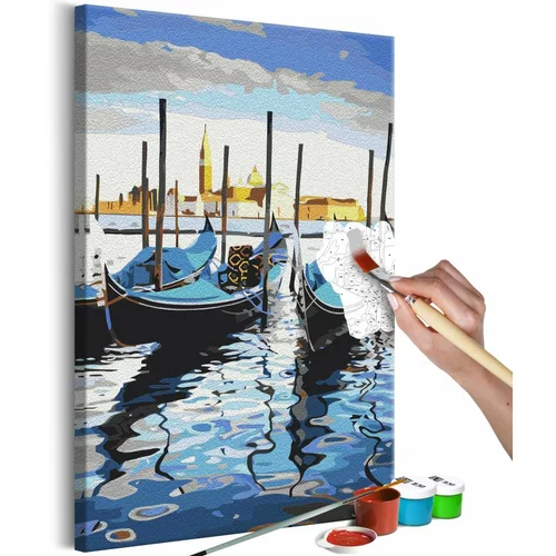  Slika za samostalno slikanje - Venetian Boats 40x60