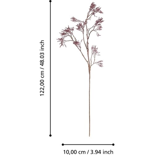 Eglo 428368 - Ve&amp;scaron;tačko cveće ETAYA 122 cm ljubičasta Slike