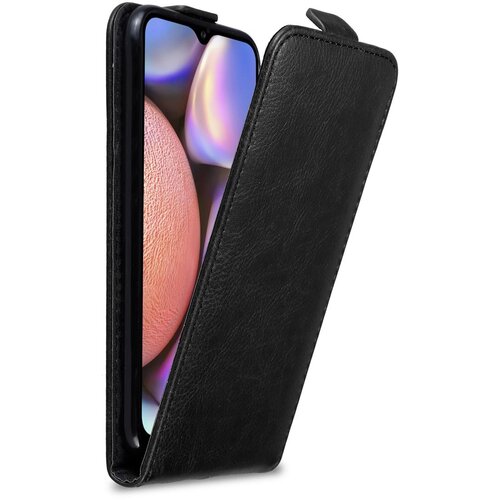 Cadorabo Ohi&scaron;je, združljivo z Samsung Galaxy A10s / M01s v nočna črna - Za&scaron;čitni ovitek v obliki flipa z magnetnim zapiranjem, (20563866) Cene