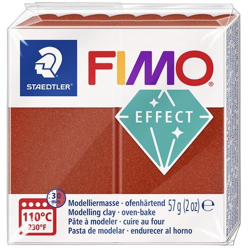 Staedtler FIMO Effect polimerna glina 57g | Copper metallic Slike