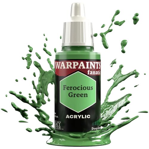 The Army Painter Warpaints Fanatic: Deep Greens - Ferocious Green Cene