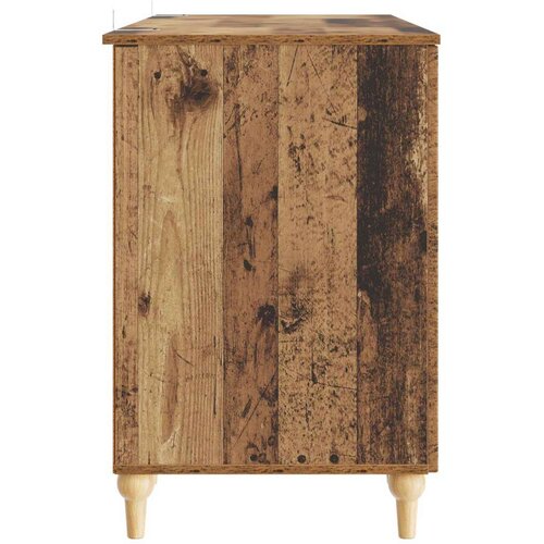  Stol s policom Staro drvo 142 5 x 50 x 75 cm Konstruirano drvo - Staro drvo Cijene