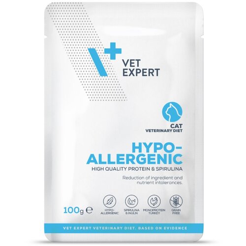 VetExpert veterinarska dijeta za mačke - Hypoallergenic Turkey 12x100g Cene