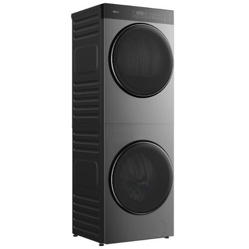 Tesla ma&amp;scaron;ina za pranje i su&amp;scaron;enje ve&amp;scaron;a WWT98290TS/9kg/8kg/1200 obrtaja/60x58,4x168cm/A/E/inox Slike
