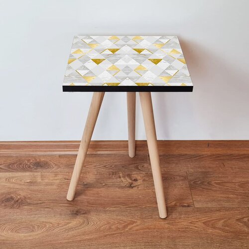 Hanah home klub sto Shp258, 35x42x35 cm, Sivi Cene