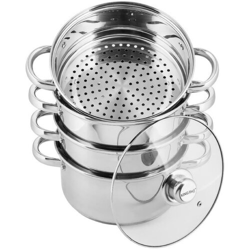 Shumee KH3320 SET ŠERPI 5/1 ZA KUVANJE NA PARI 5L 24CM Cene
