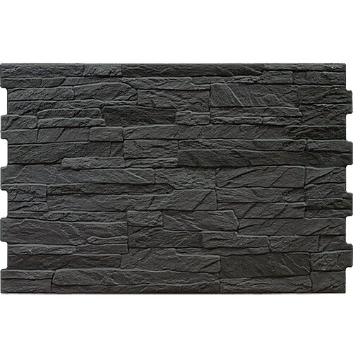 X Pločice od ukrasnog kamena Aitana (33,5 x 50 cm, Crne boje) Slike