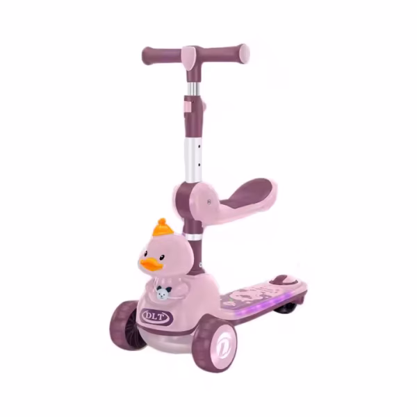  lightride 2u1 trotinet i guralica za decu model 664 roze Cene