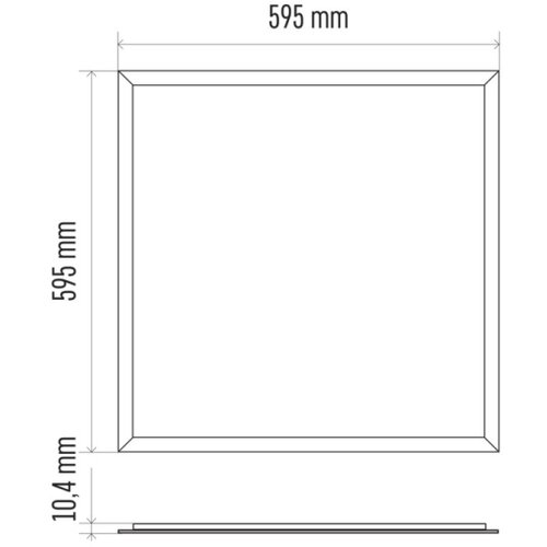  Ugradni LED panel PROFI PLUS LED/40W/230V Slike