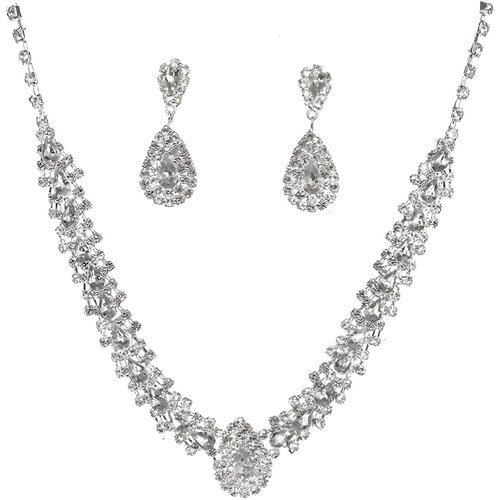  Set LM-42120 - Kristalni / Srebrni Cene