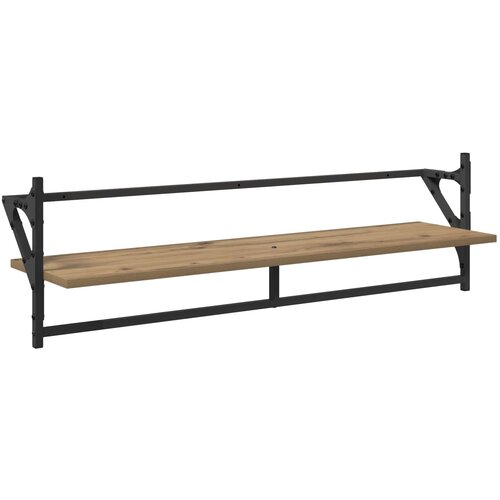  Set zidnih polica Zidne 6 pcs Umjetnički hrast 100 x 25 x 30 cm Slike