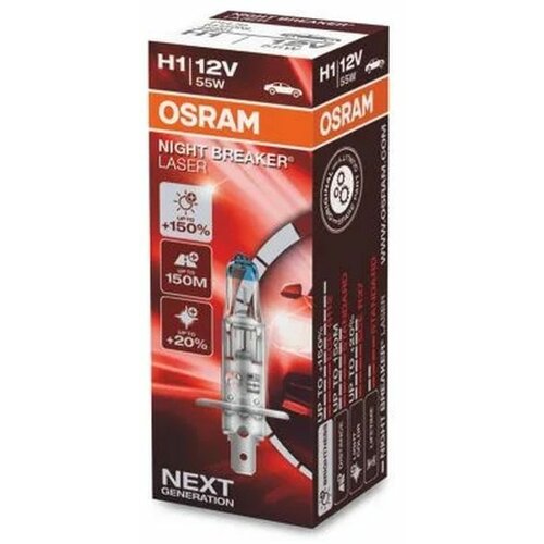 Osram sijalica H1 +150% Night Breaker Laser Cene