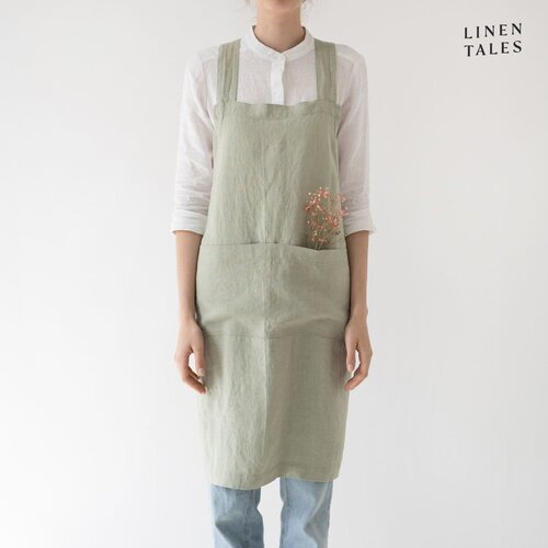 Linen Tales Lanen predpasnik Crossback – Linen Tales Cene