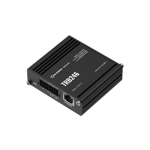 Teltonika Industrial router, IoT LTE gateway TRB246 Cat 4, 1x RJ45 100Mb /s, IP30 Slike