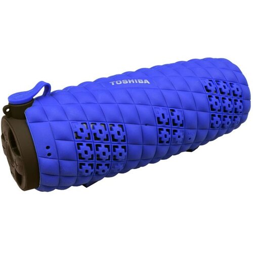 Toshiba zvučnik Bluetooth, vodootporni, 2*3W, Handsf, baterija, plavi TY-WSP80 Slike